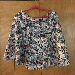 Marvel comic skirt with pockets